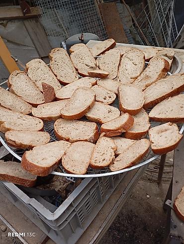 nar paketi: 10 kg Qurudulmuş çörək dilimləri Təsvir: - Təbii şəkildə dilimlənmiş — 1