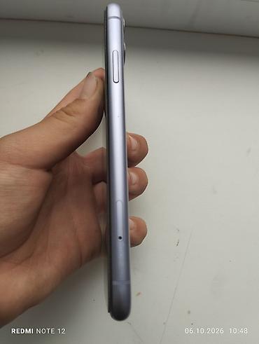 Мобильные телефоны и аксессуары: IPhone 11, Б/у, 128 ГБ, Deep Purple, Защитное стекло, 80 % — 2
