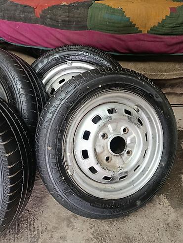 155 65 13 шина: Срочно срочно продаю шины вместе с диской в сборе 155 65 r13 стоял на — 2