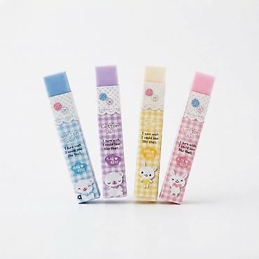 для стрима: Цветные ластики Cotton Doll – 4 варианта Ластики в милой упаковке с — 1