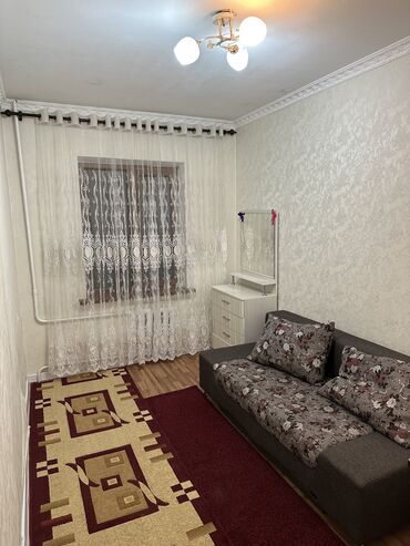 1ком квартира боконбаева: 3 комнаты, Собственник, Без подселения, С мебелью полностью