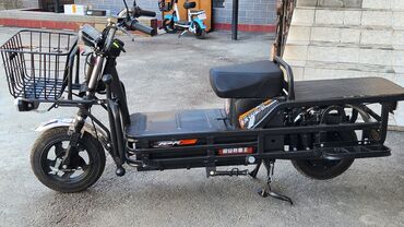 Другой электротранспорт: Электро скутер с большой грузовой платформой, груз до 400 кг. Мотор — 8