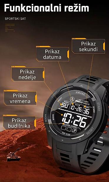kravata boss: Na prodaju potpuno nov, nikada nošen muški sportski digitalni sat — 4
