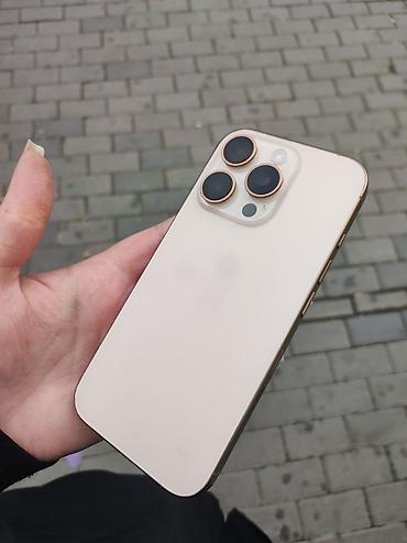 iphone 6 plus barter: IPhone 16 Pro, 128 GB, Qızılı, Face ID — 1