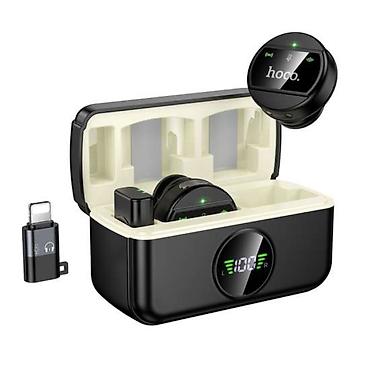 ugreen hitune max5c: HOCO L22 Wireless Microphone с зарядным кейсом — компактная — 2