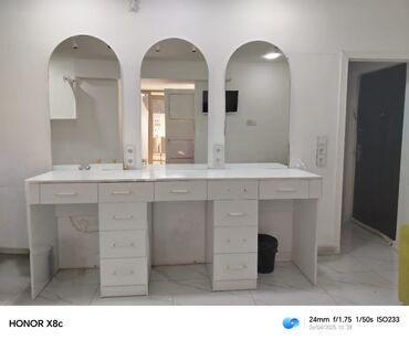 gözəllik salonu üçün: Tecili❗3lu guzgulu salon mebeli_120azn. Ehmedli(B556) Gunel🪀