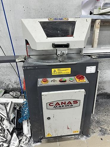 Однопильный торцовочный станок для ПВХ/алюминиевого профиля CANAS