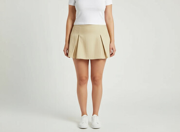 krótkie spodenki do grubych rajstop: PrettyLittleThing, Спідниця жіноча, розмір 2XL