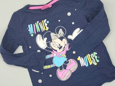 długa niebieska sukienka letnia: Blouse, Disney, 5-6 years, 110-116 cm, condition - Good