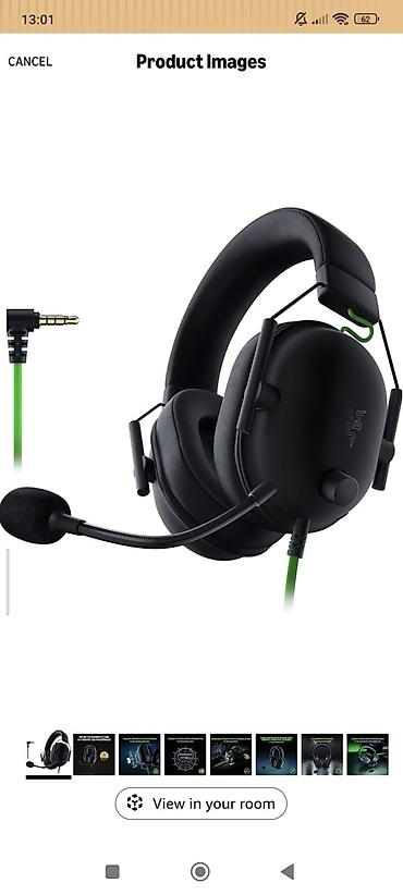 gaming qulaqcıq: 🎧 Yeni Razer BlackShark V2x Original və tam yeni qutuda gaming — 4