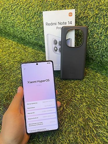 xbox console: Redmi, Redmi Note 14 Pro, Б/у, 256 ГБ, цвет - Черный, 1 SIM, 2 SIM — 4