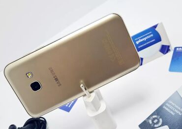 Samsung: Samsung Galaxy A3, Б/у, 128 ГБ, цвет - Золотой, 2 SIM — 4