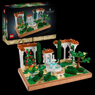 большое лего: Lego Icons 10359 Фонтанный сад⛲ New 2025! рекомендованный возраст