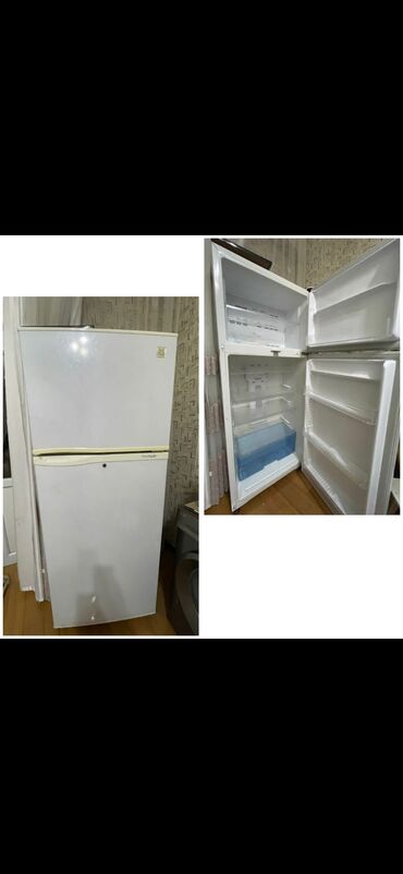 ucuz xaladenlik: Б/у 2 двери Daewoo Холодильник Продажа, цвет - Белый