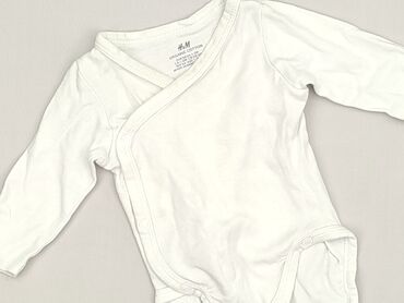 koszulka z misiem: Body, H&M, 0-1 miesięcy, 
stan - Bardzo dobry