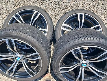 Колеса в сборе: BMW R-18 disk təkər dəsti modeli m5. arxa diskin birində qaynaq olub — 3