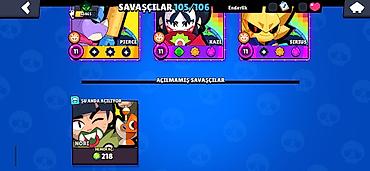 kreditle saat: Brawl Stars hesabı – yüksək səviyyəli və zəngin kontentli demək olar — 3