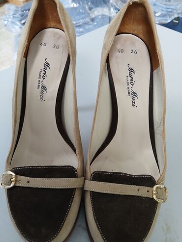 Tuflilər: Tuflilər, Ölçü: 39, rəng - Bej, İşlənmiş — 6