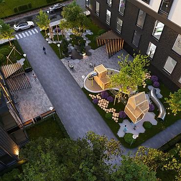 Продажа квартир: 2 комнаты, 54 м², БГУ Элитка, 4 этаж, ПСО (под самоотделку) — 6