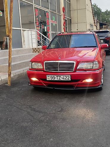mercedes satilir: Mercedes-Benz C-Class (W202) Universal/Wagon – qırmızı rəng — 2