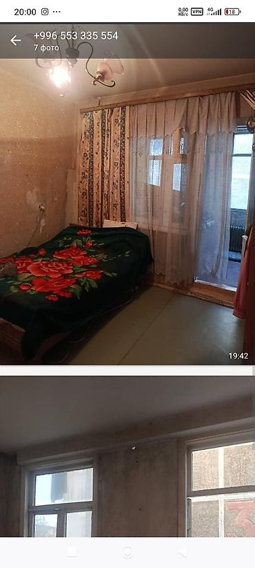 квартира о: 2 комнаты, 55 м², Толойкон мкр., 105 серия, 3 этаж, Требуется ремонт — 2