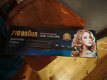 braun: PRO BRAUN Professional Hair Curlers – model F-15 - 3 borulu — 4