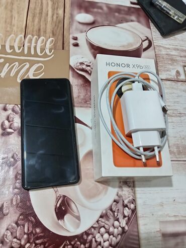 телефон флай фс 527: Honor X9b, 256 GB, rəng - Mavi, Barmaq izi, Face ID