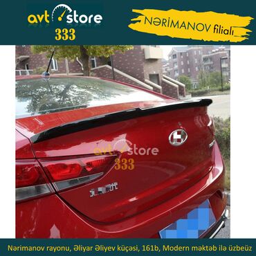 traktor mtz 80 satilir: Hyundai Akcent 2016-2018 Original Spoiler . Nərimanov filialında