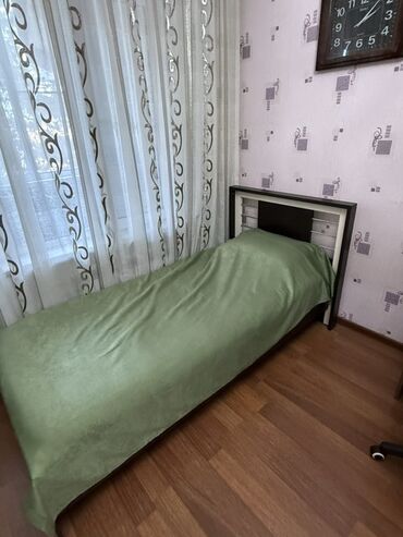 железная кровать односпальная: Oğlan və qız üçün, 2 təknəfərlik çarpayı, Yazı masası