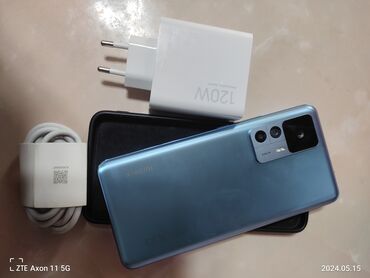Xiaomi: Xiaomi, 12T, Б/у, 256 ГБ, цвет - Бежевый, 2 SIM — 4
