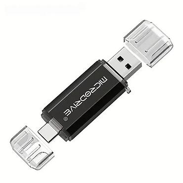 Hard diskovi, eksterni diskovi: Microdrive USB fleš disk sa USB-A i USB-C konektorima 128GB. Opis — 1