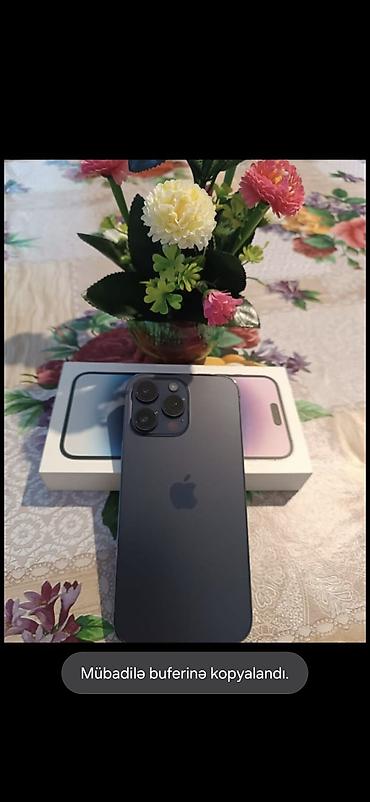 en ucuz iphone x: IPhone 14 Pro, 128 GB, Qara — 1