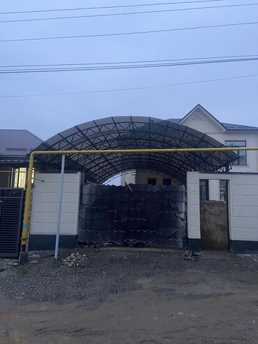 Сварка: Делаем Навес навес сварка Перилы рещетка — 26