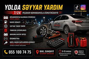 215 55 r17 teker: Seyyar təkər təmiri xidməti - Bakı və ətraf ərazilərdə yolboyu — 5