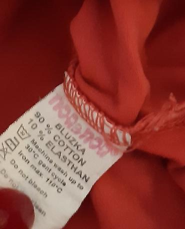 pull and bear majice: Ženska majica/tunika „Freestyle – Street Dance“ u crvenoj boji. - — 3