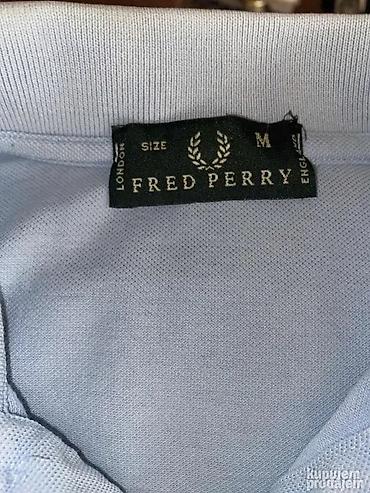 mona kape: Originak Fred Perry majica M 100% cotton Ramena 45cm duzina 70cm Made — 2
