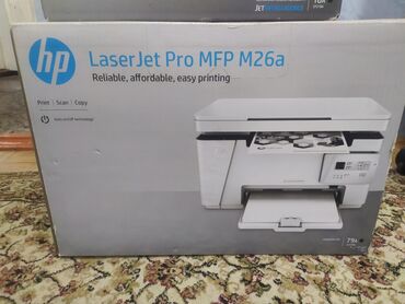 196 объявлений | lalafo.kg: Продаю принтер масло не распакованный Laser Jet Pro MFP M26a принтер