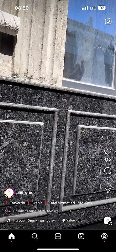 Фасадные гранитные плитки: Гранит для цоколя разные цвета Ангола блек Черный Серый Коричневый at lalafo.kg — 16 Фасадные гранитные плитки: Гранит для цоколя разные цвета Ангола блек Черный Серый Коричневый — 16