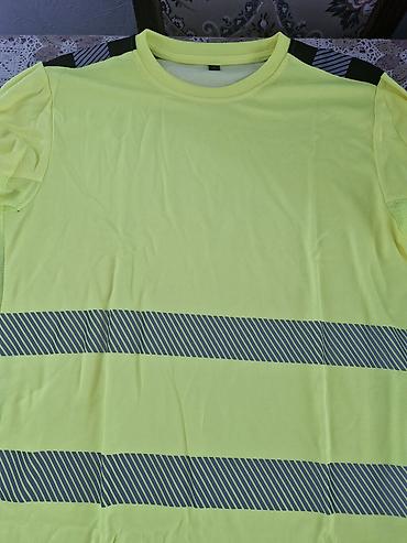 Yüksək görünürlüklü iş geyimi dəsti Məhsul tərkibi: - Neon-sarı