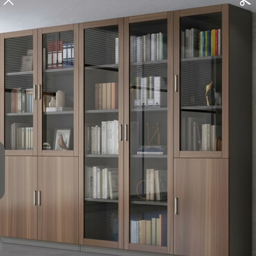 купить сервант для посуды в гостиную недорого: Книжный шкаф, МДФ