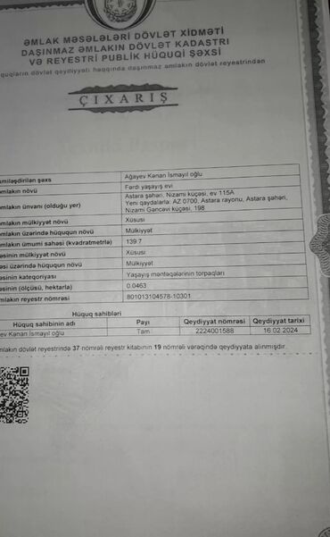 Həyət evləri və villaların satışı: 4 otaqlı, 139 kv. m, Kredit yoxdur, Orta təmir -da lalafo.az — 8 Həyət evləri və villaların satışı: 4 otaqlı, 139 kv. m, Kredit yoxdur, Orta təmir — 8