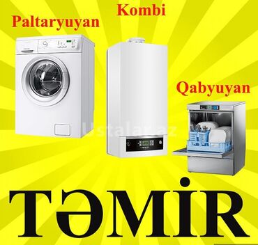 Digər texnika: Biz evlərinizdə və ofislərinizdə nasaz vəziyyətdə olan paltaryuyan