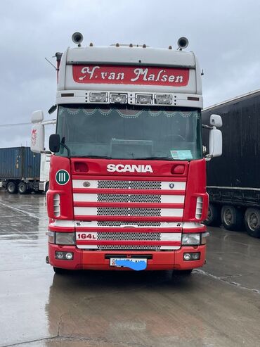 камаз самасуал: Сүйрөгүч, Scania, Тенттелген