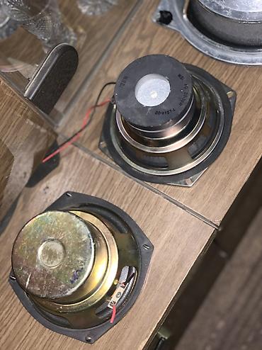 Dinamiklər və kolonkalar: İşlənmiş Radiotehnika Kolonka, Növ - Sabvufer, rəng - Qəhvəyi — 2