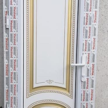 islenmis plastik qapi: Yeni Plastik qapı 80x200 sm Zamok və çərçivə ilə, Zəmanətli, Pulsuz quraşdırma, Pulsuz çatdırılma, Rayonlara çatdırılma — 5