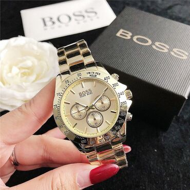 золотые часы женские бишкек цена: Часы Hugo Boss Цвет под золото. Новые, в пленке. Качество
