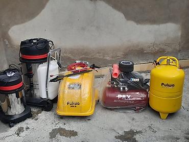 Moyka avadanlığı: Avtoyuma və təmizləmə avadanlıqları dəsti - Sənaye tipli tozsoranlar — 1