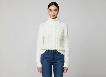 abercrombie fitch bluza z futerkiem: Wet Seal, Светр жіночий, розмір M