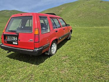 пахать: Toyota Tercel: 1986 г., 1.5 л, Механика, Бензин, Универсал — 4