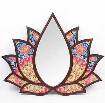 Güzgülər: Güzgü Divar üçün, Dekorativ, Naxışlı — 3